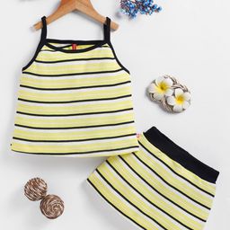 Here&Now X Game Begins Girls Striped Top with Skirt-picture-14