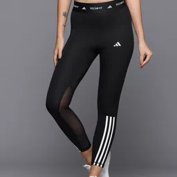 ADIDAS Techfit 3-Stripes 7/8 Length High-Rise Training Tights-image-9