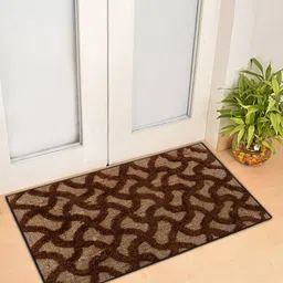 Kuber Industries Set of 3 Printed Anti-Slip Doormats-60