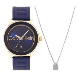 Calvin Klein Men Aqueous Watch with Necklace Gift Set - CKWNES10-image-82