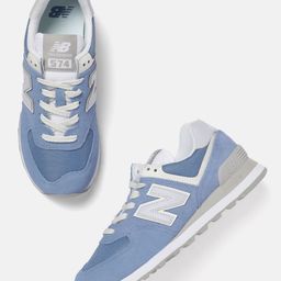 New Balance Unisex 574 Suede Shoes-56