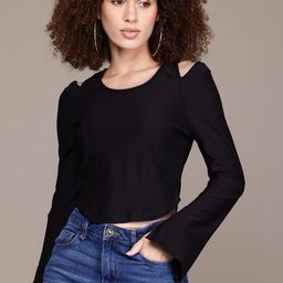 The Roadster Lifestyle Co. Cut Out Detail Ribbed Top-picture-33
