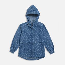 Pepe Jeans Girls Blue Checked Tailored Jacket-picture-18