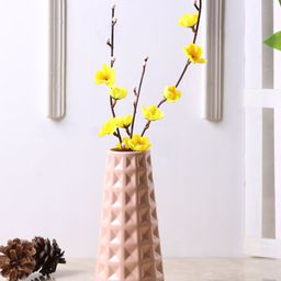TAYHAA Pink Ceramic Flower Vase-38