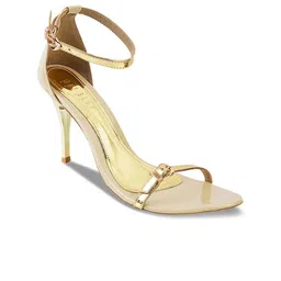 Wet Blue Women Beige Solid Heels-image-47