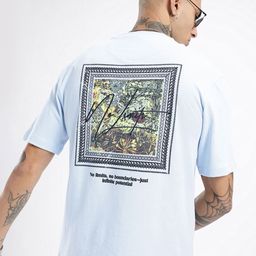 glitchez Downtown Cool Printed Relaxed Fit T-shirt-image-59