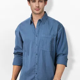 The Roadster Life Co. Spread Collar Pure Cotton Casual Shirt-picture-30
