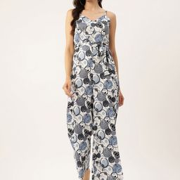 Sleek Italia Abstract Printed Basic Jumpsuit-picture-17