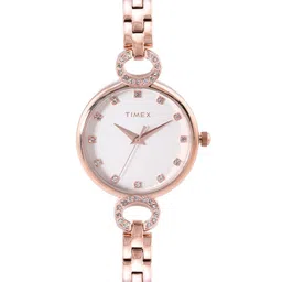 Timex Women Dial & Bracelet Style Straps Analogue Watch - TWEL22701-50