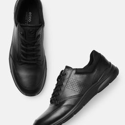 ECCO Men Leather Casual Sneakers-image-68