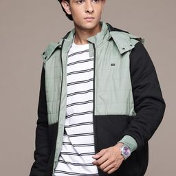 The Roadster Lifestyle Co. Men Colourblocked Padded Jacket-picture-19