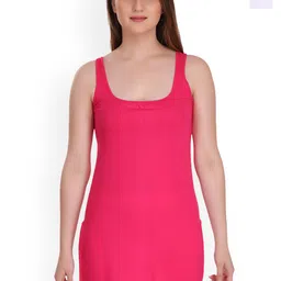 SELFCARE Solid Long Pack of 2 Sleeveless Camisoles-image-9