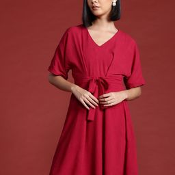 All About You Formals Belted A-Line Dress-image-28