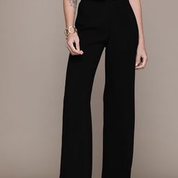 MANGO Women Mid-Rise Straight Fit Regular Trousers-picture-10