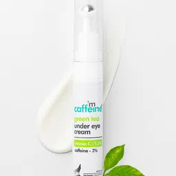 MCaffeine Green Tea Under Eye Cream with Vitamin C to Reduce Wrinkles & Dark Circles-15ml-21