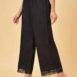 RANGMANCH BY PANTALOONS Flared Hem Design Palazzos-image-52