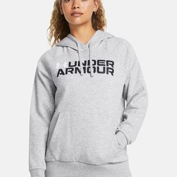 UNDER ARMOUR Printed Rival Fleece Wordmark Sweatshirt-image-22