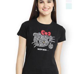 Fabflee Women Multicoloured 3 Printed T-shirt-picture-33