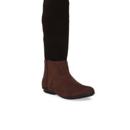 Bruno Manetti Women Brown Flat Boots-image-13