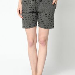VIMAL JONNEY Women Black Lounge Shorts-image-14