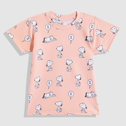YK X Minute Mirth Kids Girls Snoopy Printed T-Shirt-picture-11