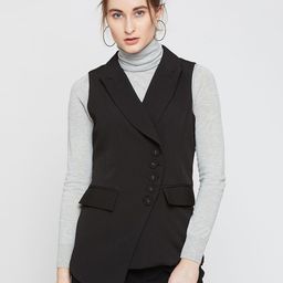 Marie Claire Women Black Solid Tailored Jacket-image-60
