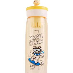 YK Yellow Plastic Printed Water Bottle 600 ML-image-55