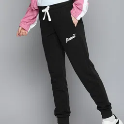 Puma Women Regular Fit ESS+ Script TR Joggers-picture-24