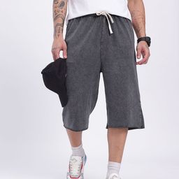 glitchez Men Relaxed Rebel Oversized Fit Jorts-image-46