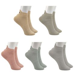 Fruvanta Women Pack Of 5 Ankle Length Socks-26
