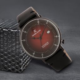 Daniel Klein Men Maroon & Black Analogue Watch DK.1.12515-6-picture-2