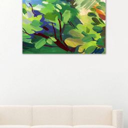 999Store Multicoloured Hand-Painted Abstract Wall Art-46