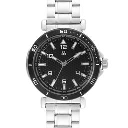United Colors of Benetton Men Textured Bracelet Style Straps Analogue Watch UWUCG2501-picture-31