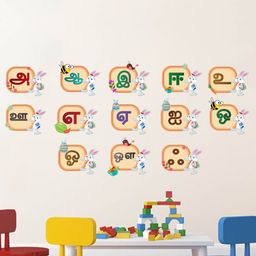 rawpockets Uyir Eluthukal Wall Stickers-image-33