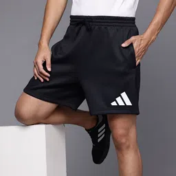 ADIDAS Men Future Icons 3 Brand Logo Sports Shorts-image-85