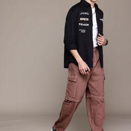 The Roadster Lifestyle Co. Men Loose Fit Jeans-image-90