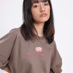 glitchez Urban Cool Typography Printed Oversized Boxy Fit Crop Sweatshirt-image-71
