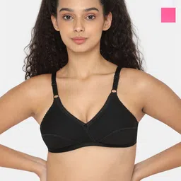 NAIDU HALL Pack Of 3 Medium Coverage All Day Comfort Cotton Everyday Bras-image-98