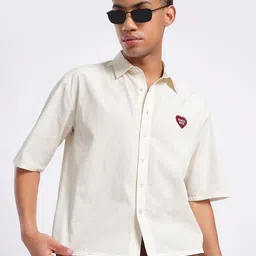 glitchez Mellow Patchwork Regular Fit Shirt-image-39