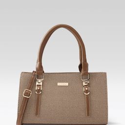 Mast & Harbour Textured Handheld Bag-48