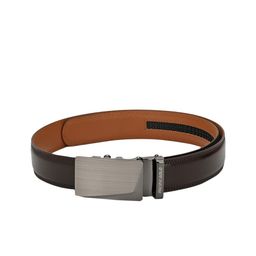 Pacific Gold Men Brown Genuine Leather Belt-image-123