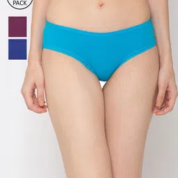 Candyskin Women Pack Of 3 Assorted Sustainable Basic Briefs CSPL-09-picture-7