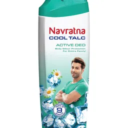 Navratna Active Deo Cool Talc 400 g-28
