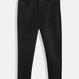 MANZON Girls Black Slim Fit Stretchable Jeans-image-92