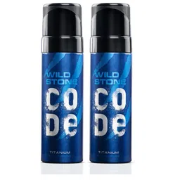 Wild stone Men Set of 2 CODE Titanium Perfumes-81