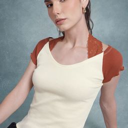 The Roadster Life Co. Ribbed Lace Halter Neck Top-image-82