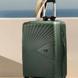 WROGN JOHN FTY Textured Hard Medium Trolley Suitcase- 42L-43