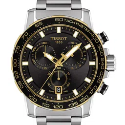 TISSOT Men Black Analogue Watch T1256172105100-picture-34