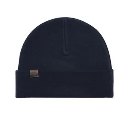 WROGN Unisex Navy Blue Solid Beanie-image-47