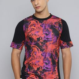 Puma Abstract Printed Drycell Slim Fit T-shirt-image-3